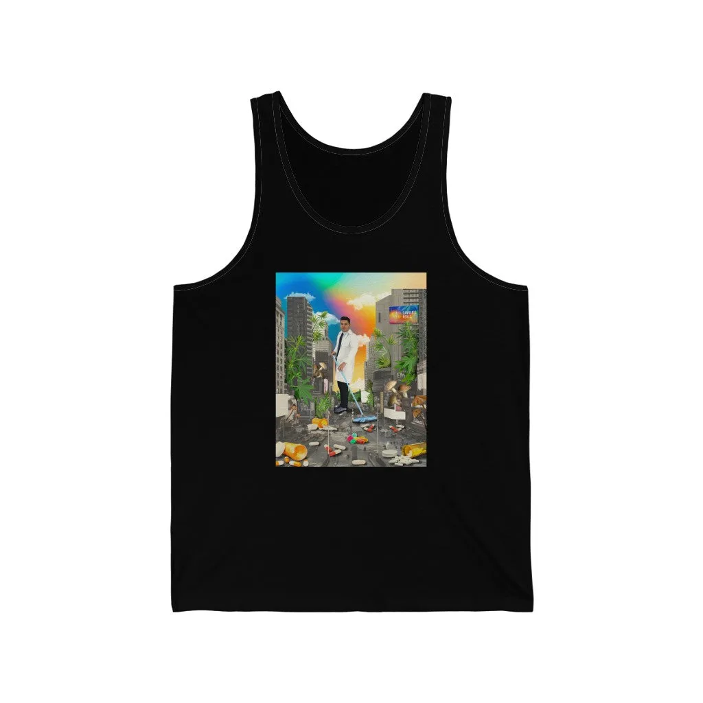 KCC Unisex Jersey Tank Top / CANNABIS HEALS