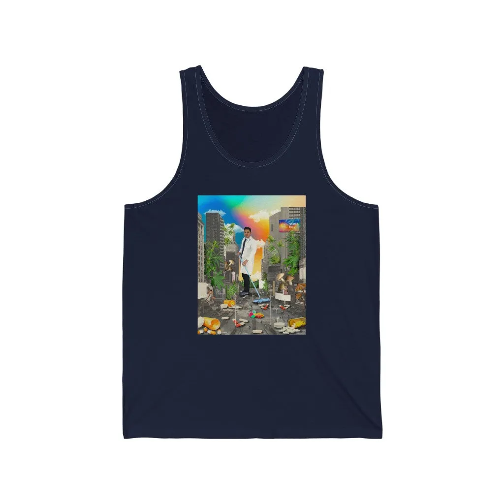 KCC Unisex Jersey Tank Top / CANNABIS HEALS