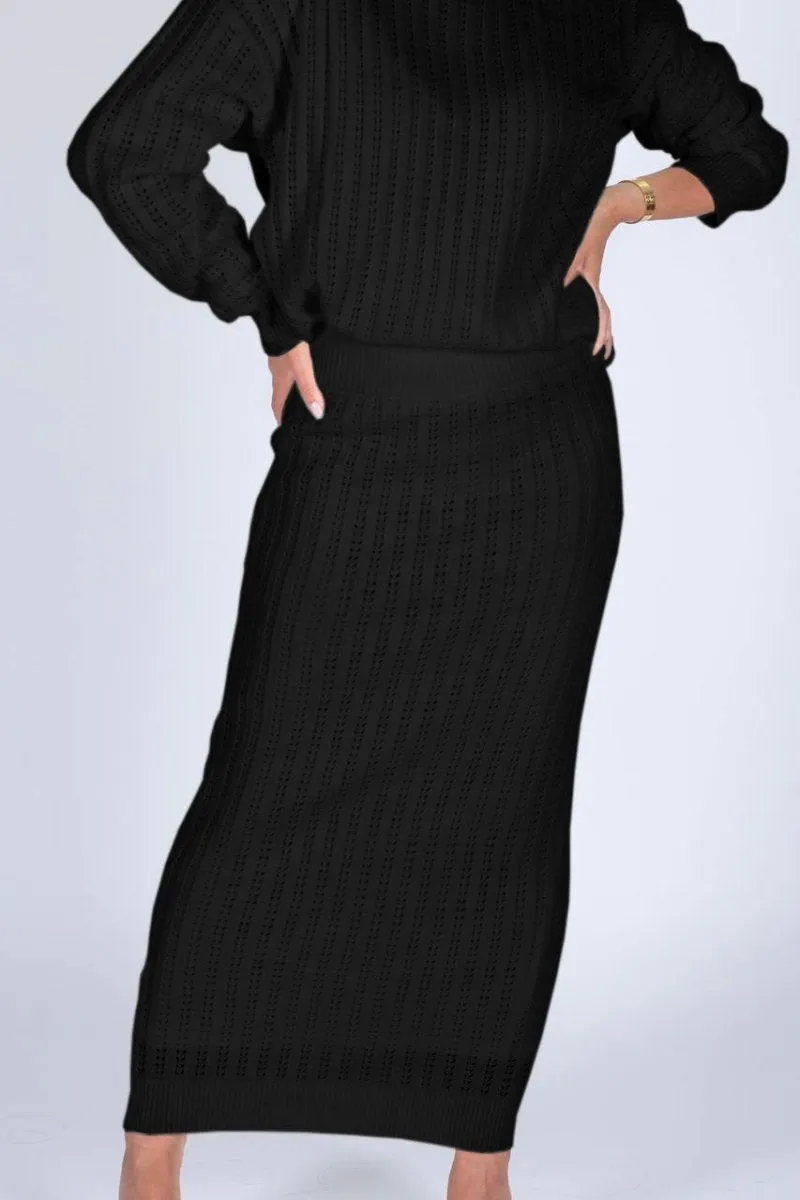 KENDALL SKIRT (BLACK)