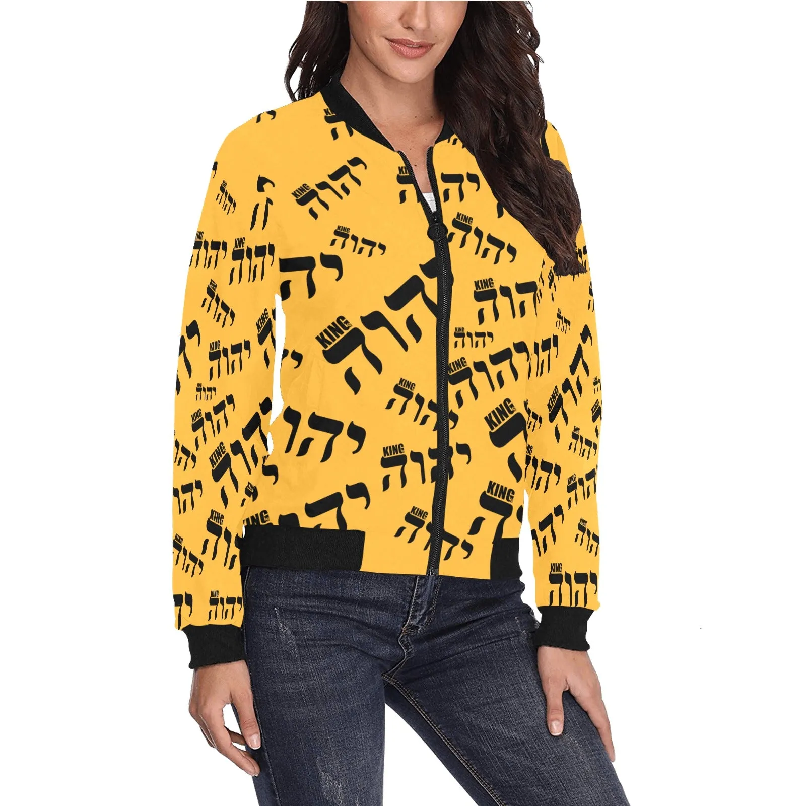 King YAHWEH Luxe II Women's  Bomber Jacket