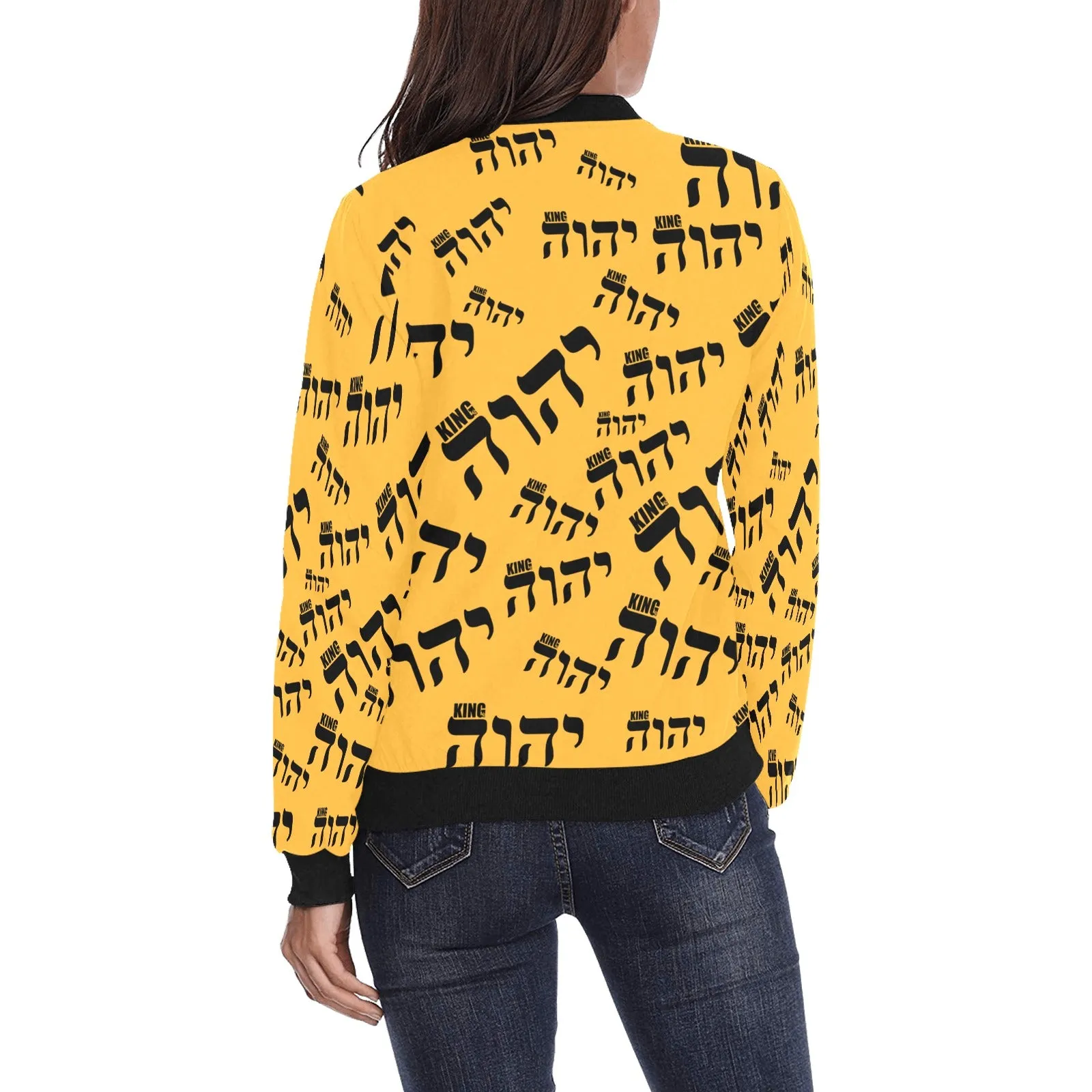 King YAHWEH Luxe II Women's  Bomber Jacket