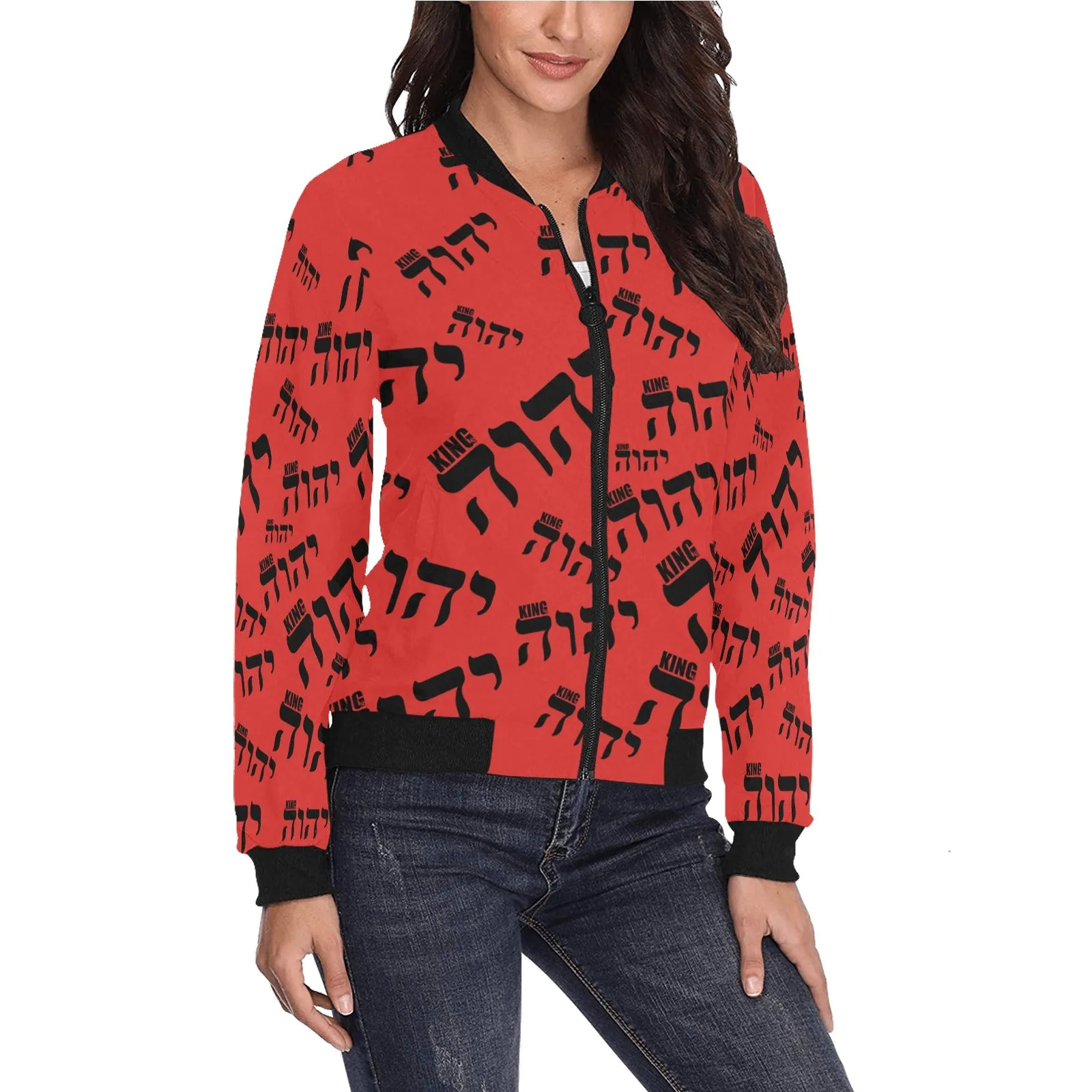 King YAHWEH Luxe II Women's  Bomber Jacket