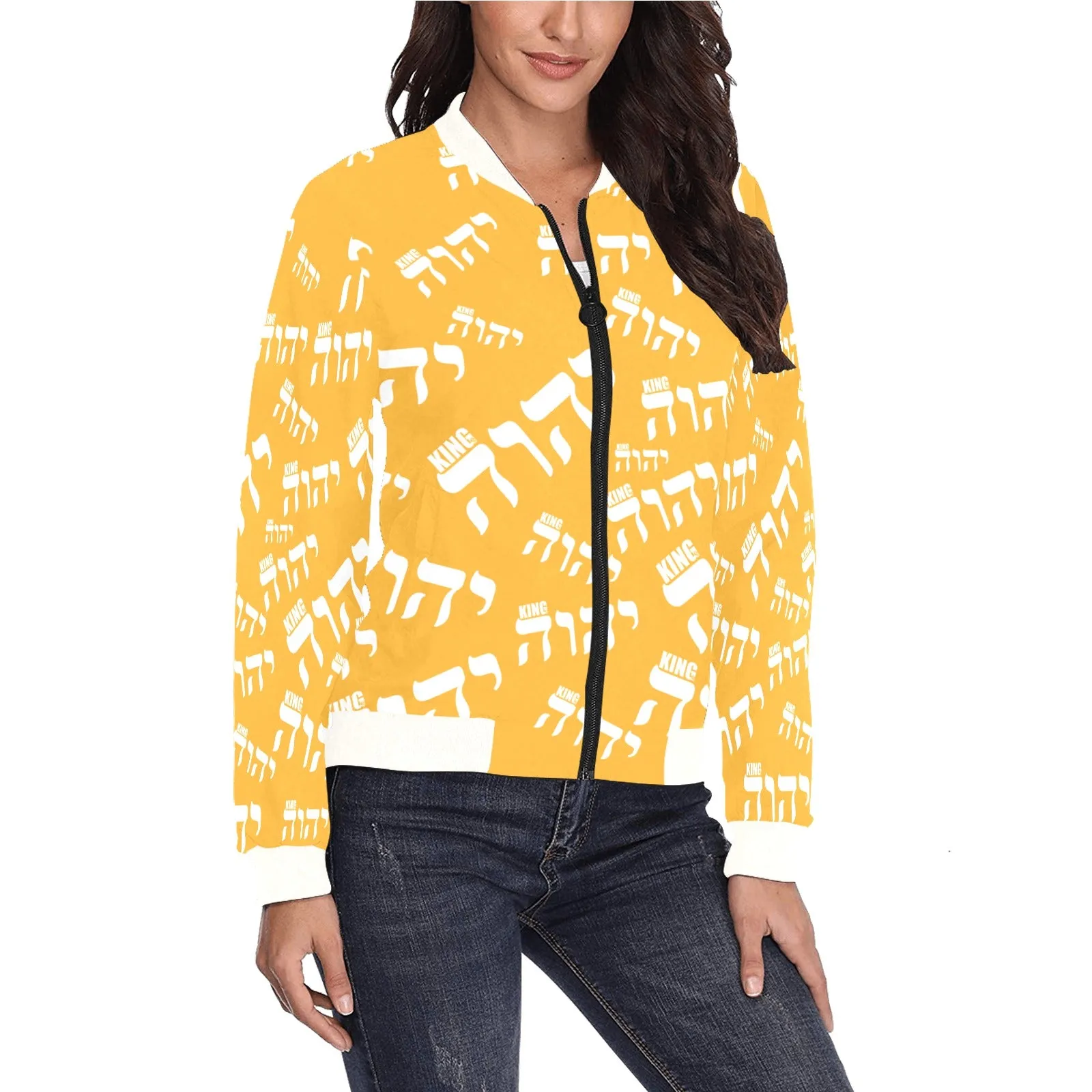 King YAHWEH Luxe II Women's  Bomber Jacket