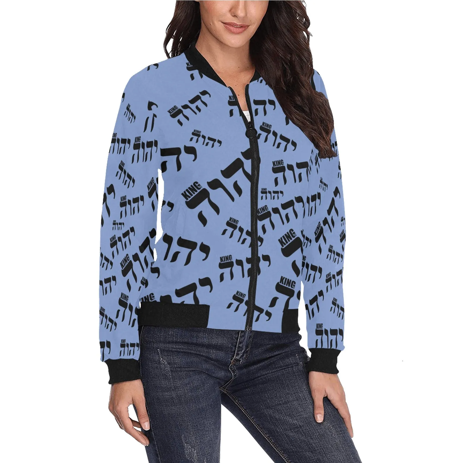 King YAHWEH Luxe II Women's  Bomber Jacket