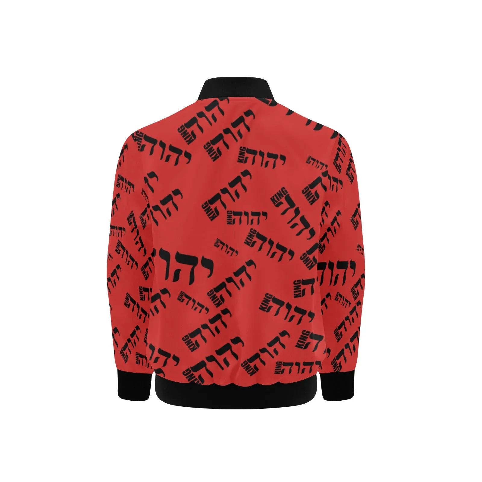 King YAHWEH Luxe III Kids' Bomber Jacket with Pockets (Onyx)