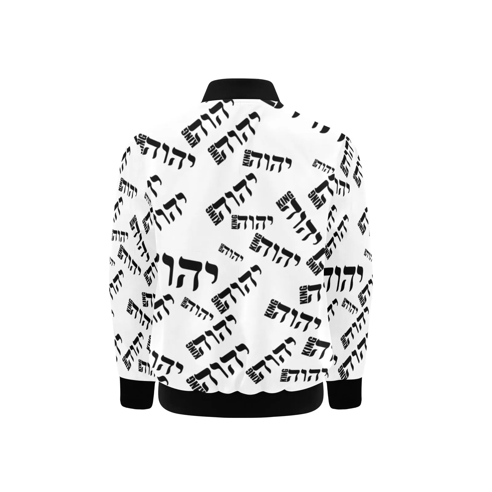 King YAHWEH Luxe III Kids' Bomber Jacket with Pockets (Onyx)