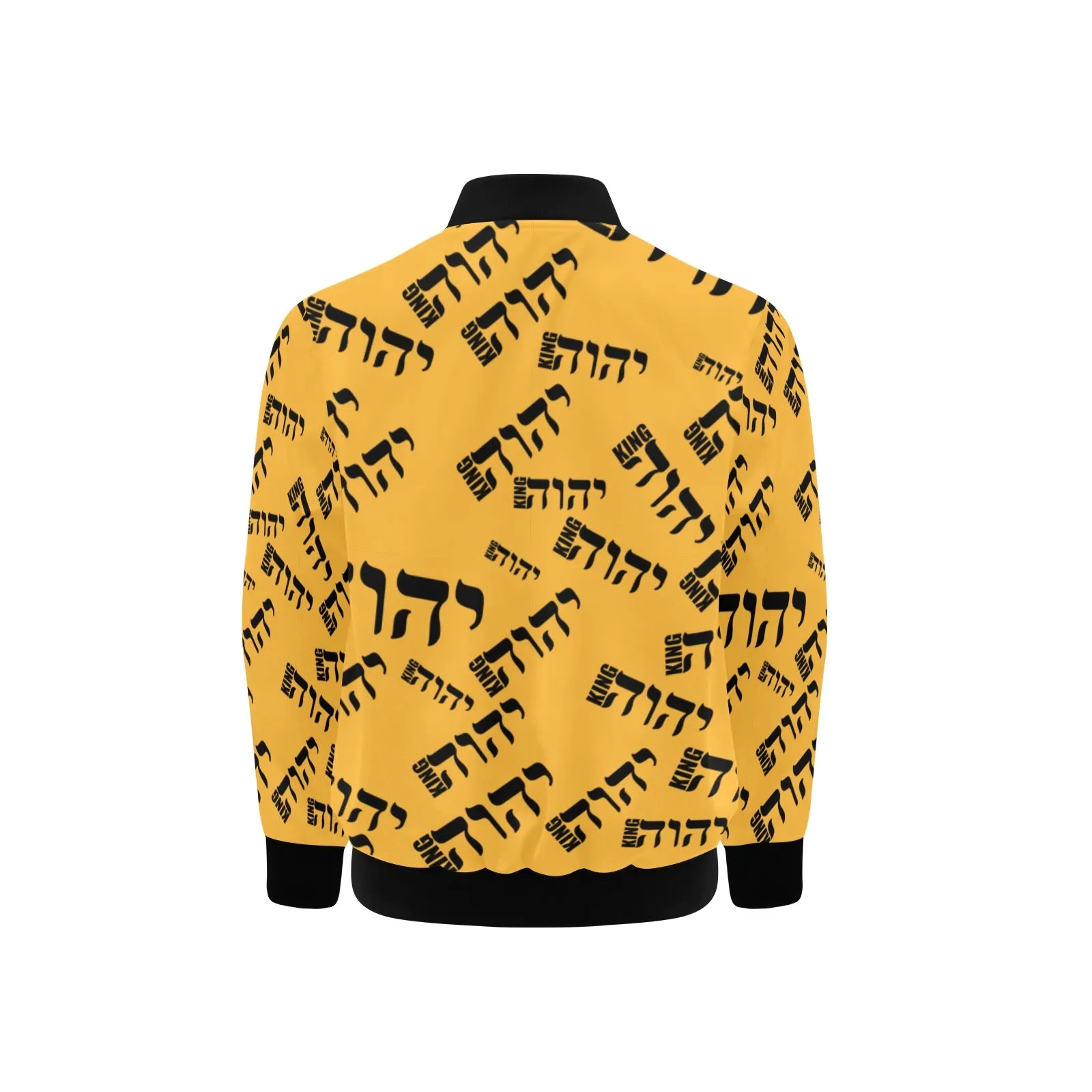 King YAHWEH Luxe III Kids' Bomber Jacket with Pockets (Onyx)