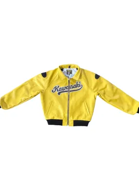 LIMITED VANSON LEATHERS | KAWASAKI BOMBER JACKET | 4-12 WEEKS PRODUCTION