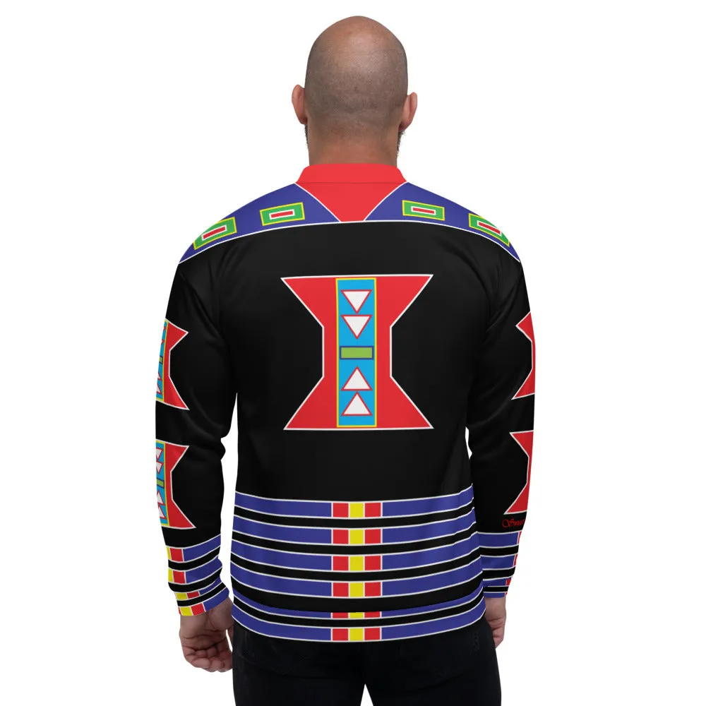 Live Black Unisex Bomber Jacket