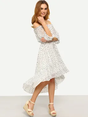 Loretta Dotted Dress