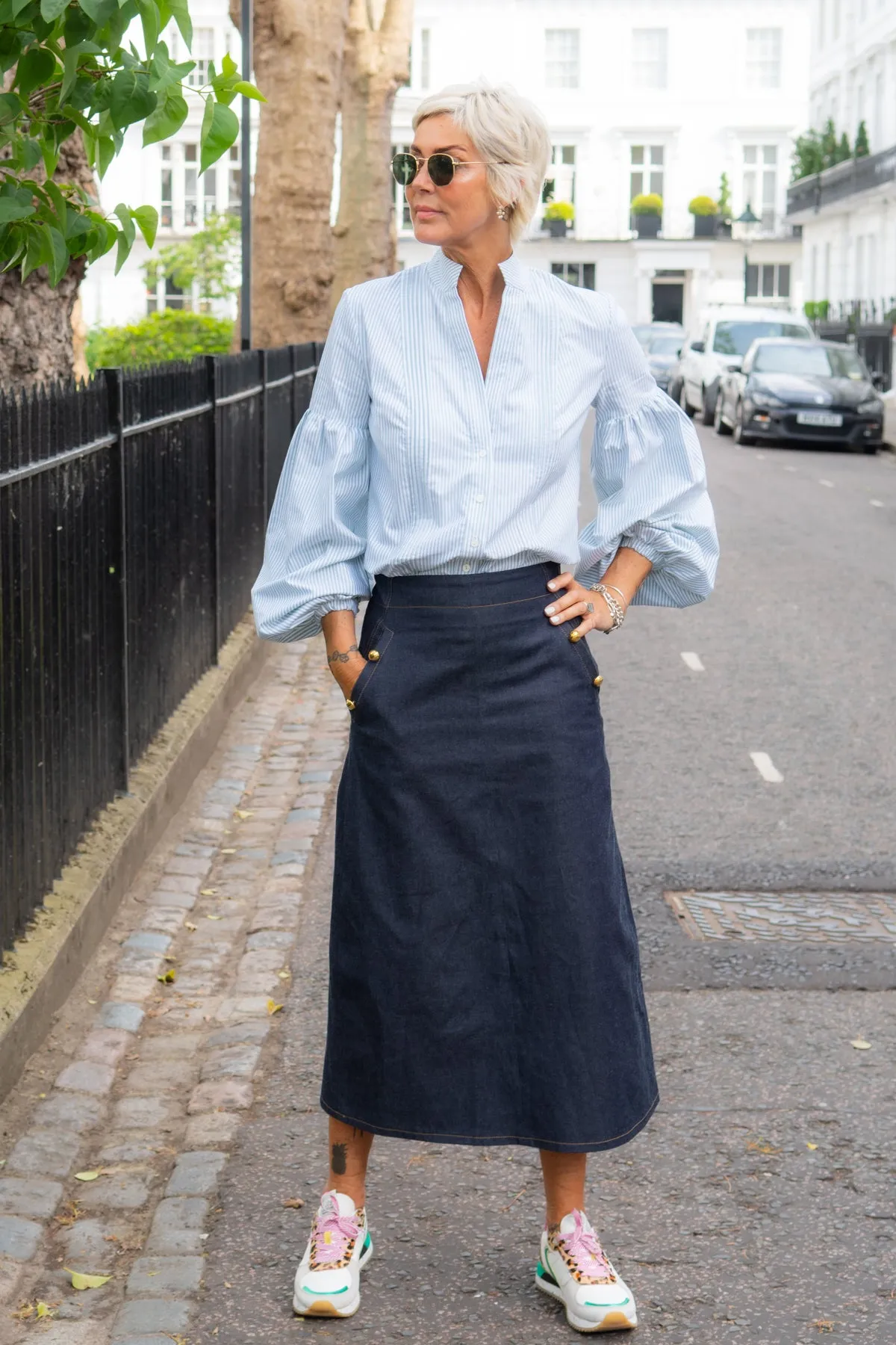 Mave Denim Skirt