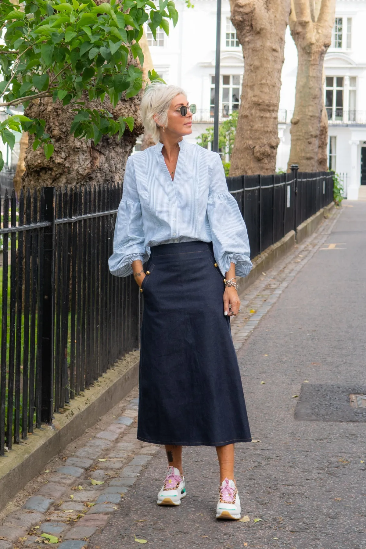 Mave Denim Skirt