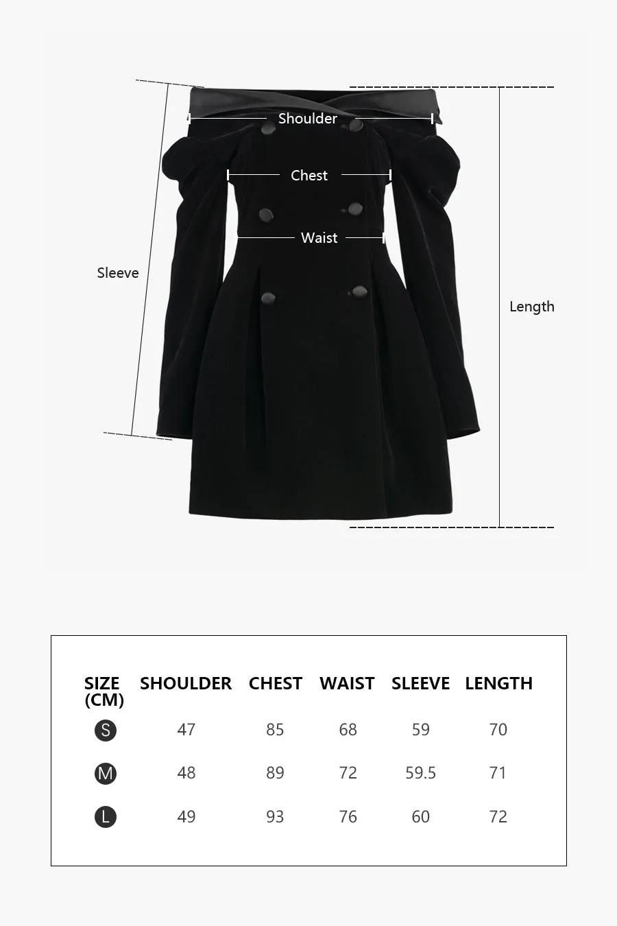 Off-the-shoulder skirt | Black suit skirt | Banquet suit skirt