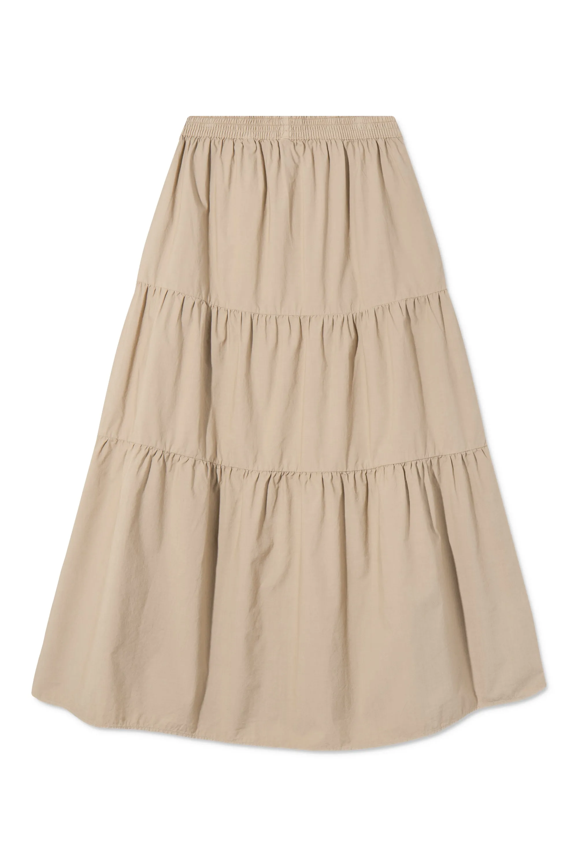 PHI GMTD SKIRT BEIGE