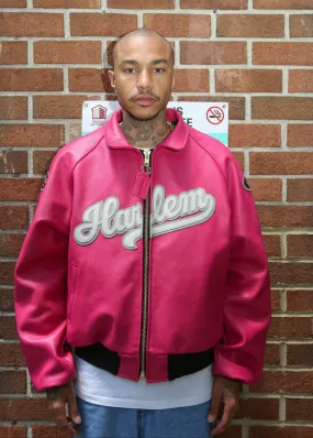 PINK HARLEM BOMBER JACKET | 4-12 WEEKS PRODUCTION
