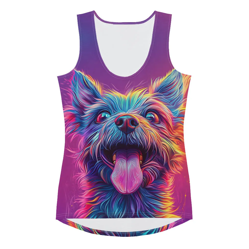 Playful Hues Sublimation Cut & Sew Tank Top
