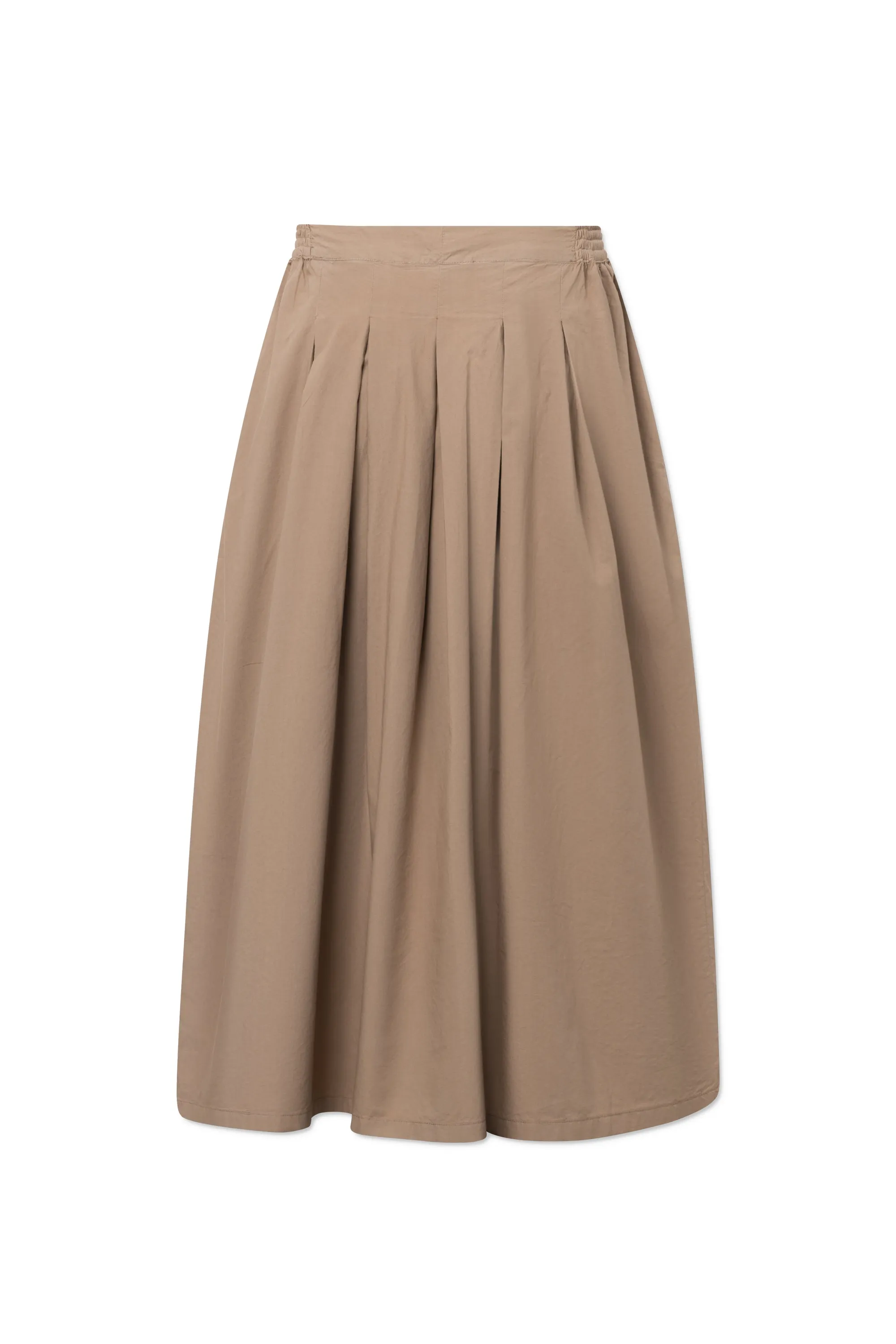 PROMISE SKIRT LIGHT BROWN