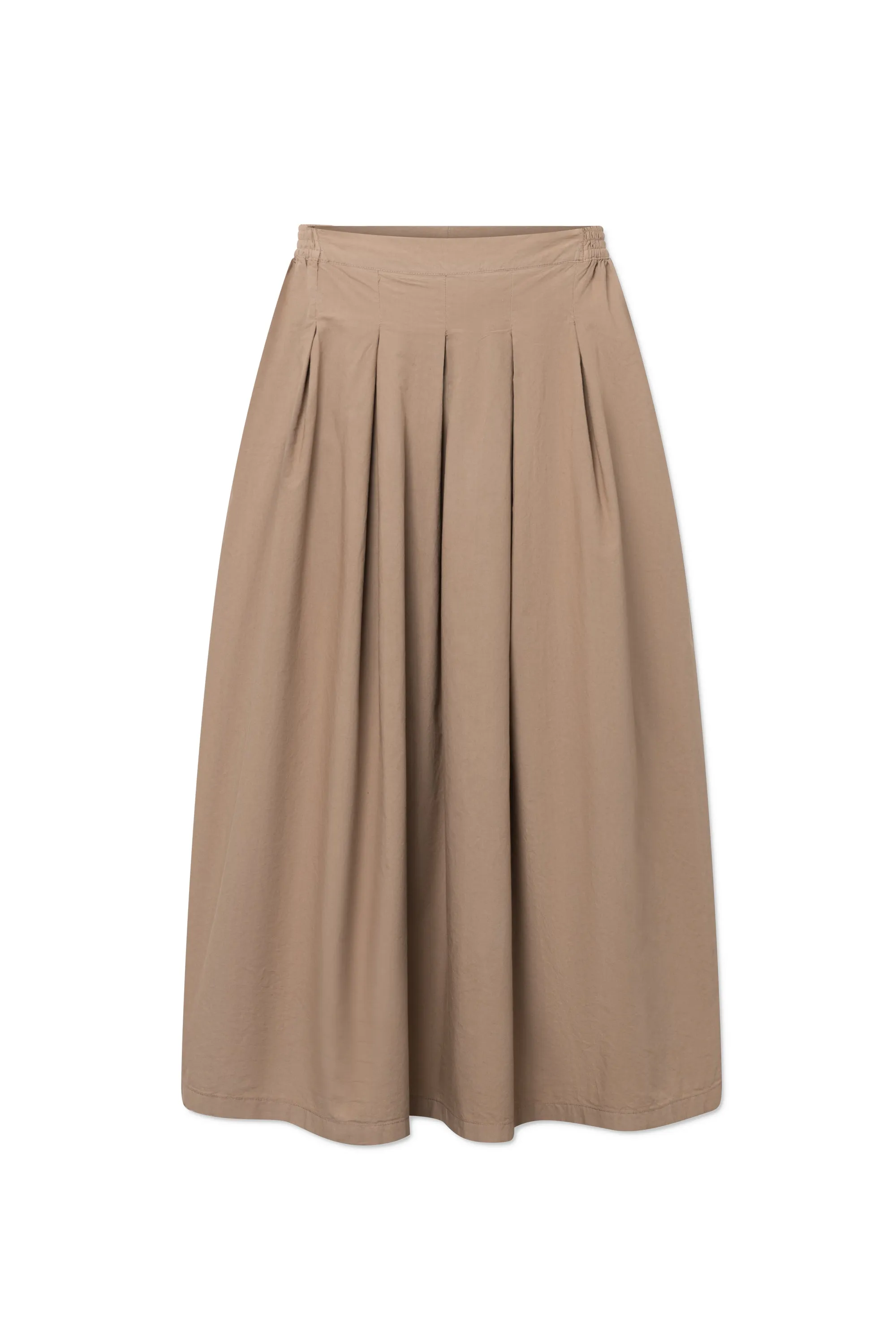 PROMISE SKIRT LIGHT BROWN