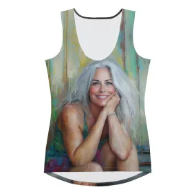 Quiet Radiance Sublimation Cut & Sew Tank Top