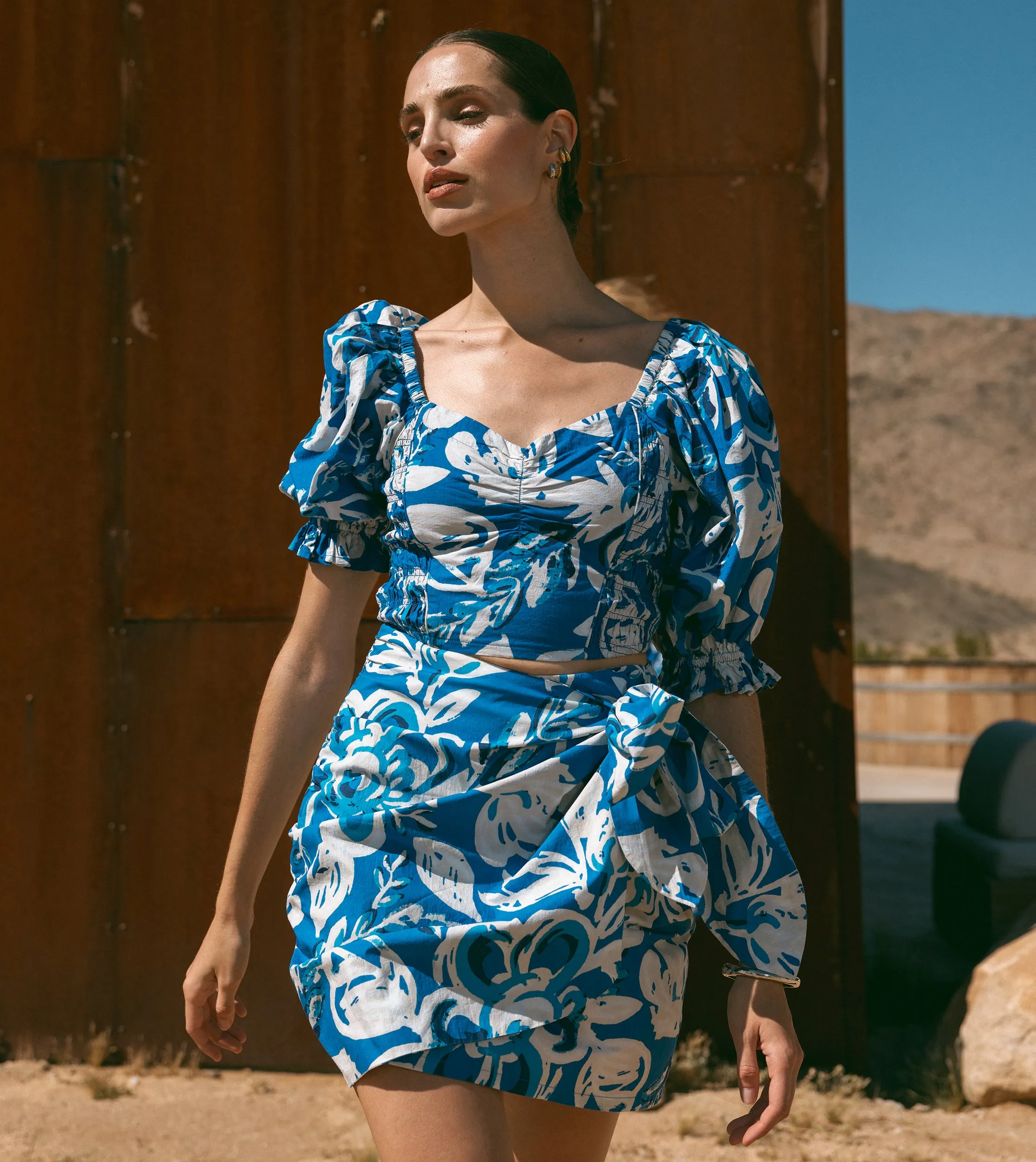 Rayna Top | Azure