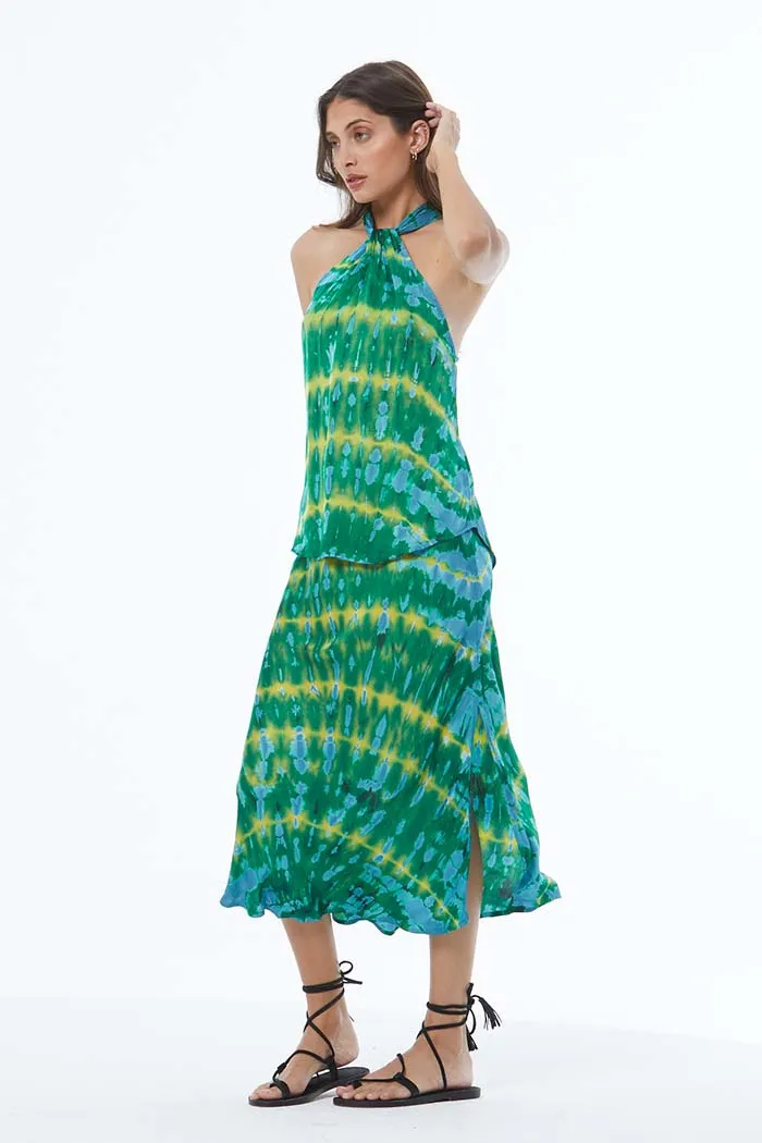 Rory Halter Top // Island Green Cuba ~ NO RETURNS