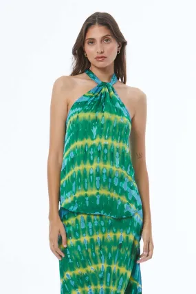Rory Halter Top // Island Green Cuba ~ NO RETURNS