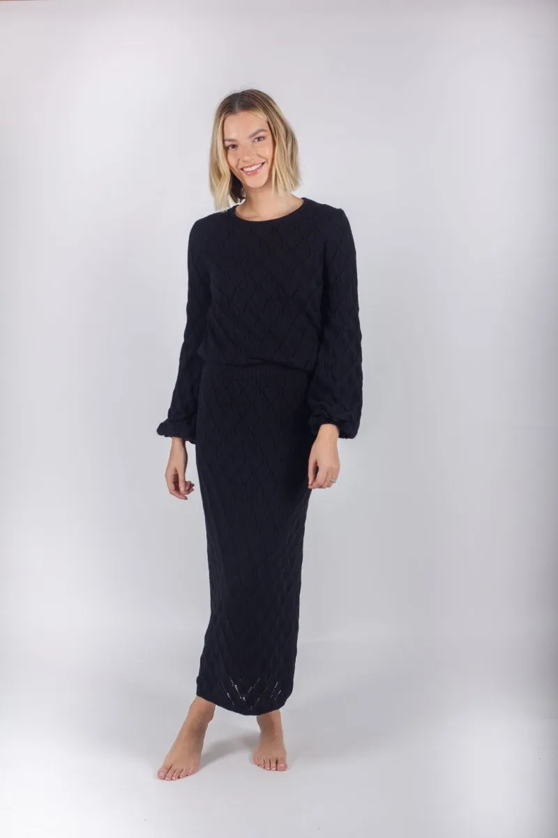 SABRINA SKIRT (BLACK)