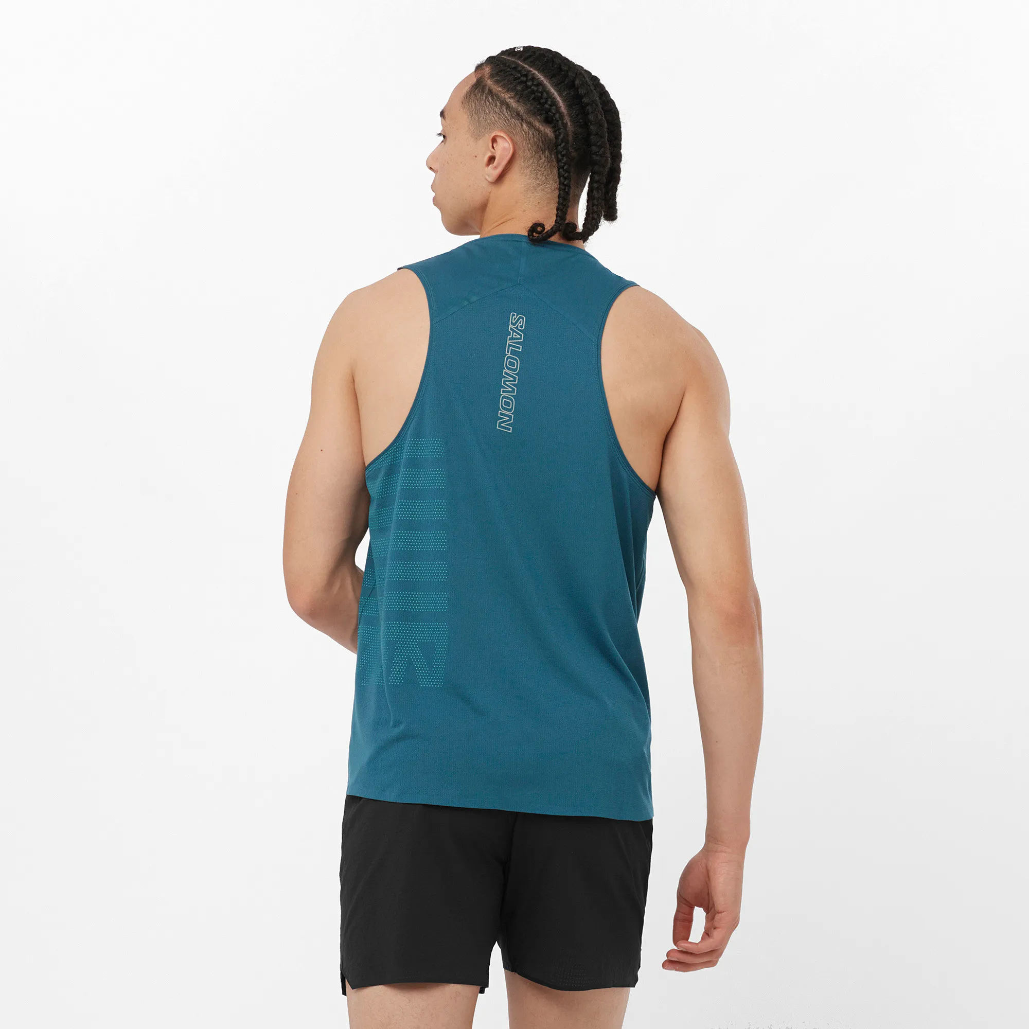Salomon Men&#x27;s Sense Aero Graphic Tank Top Deep Dive | Buy Salomon Men&#x27;s Sense Aero Graphic Tank Top Deep Dive here | Outnorth