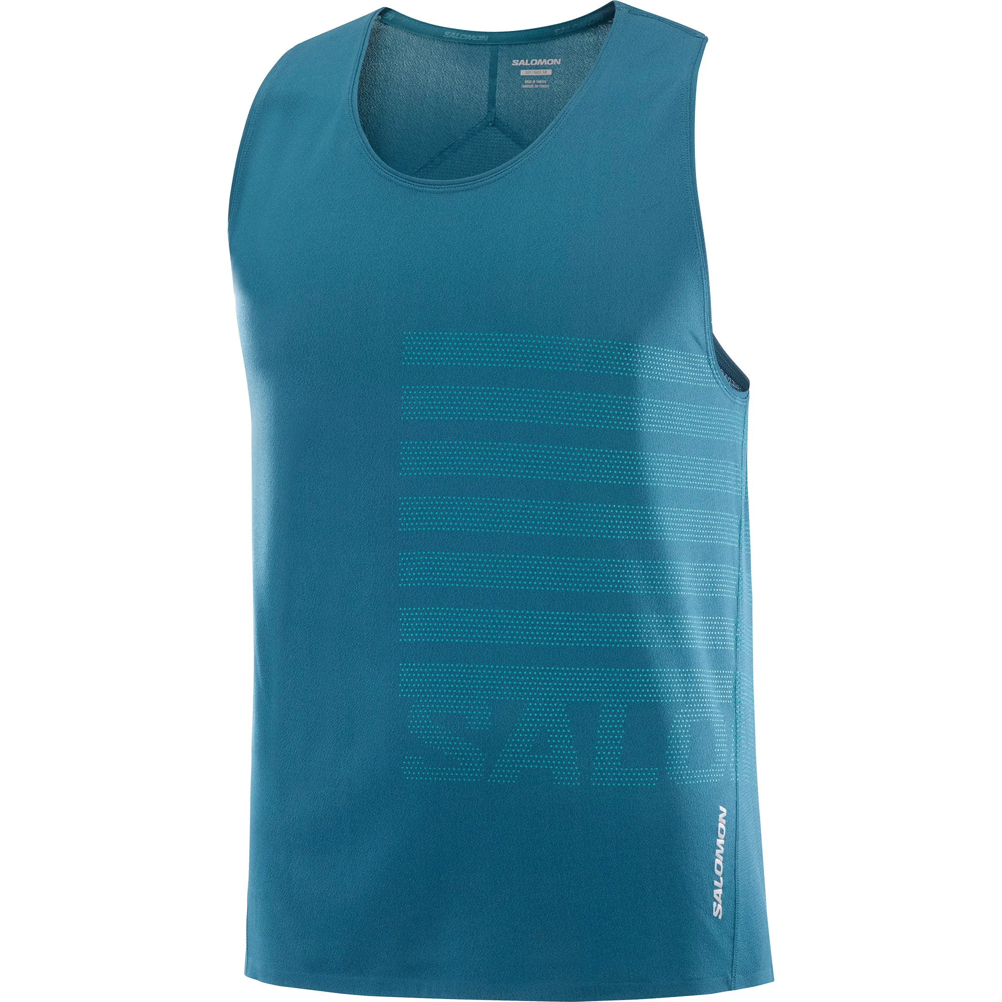 Salomon Men&#x27;s Sense Aero Graphic Tank Top Deep Dive | Buy Salomon Men&#x27;s Sense Aero Graphic Tank Top Deep Dive here | Outnorth