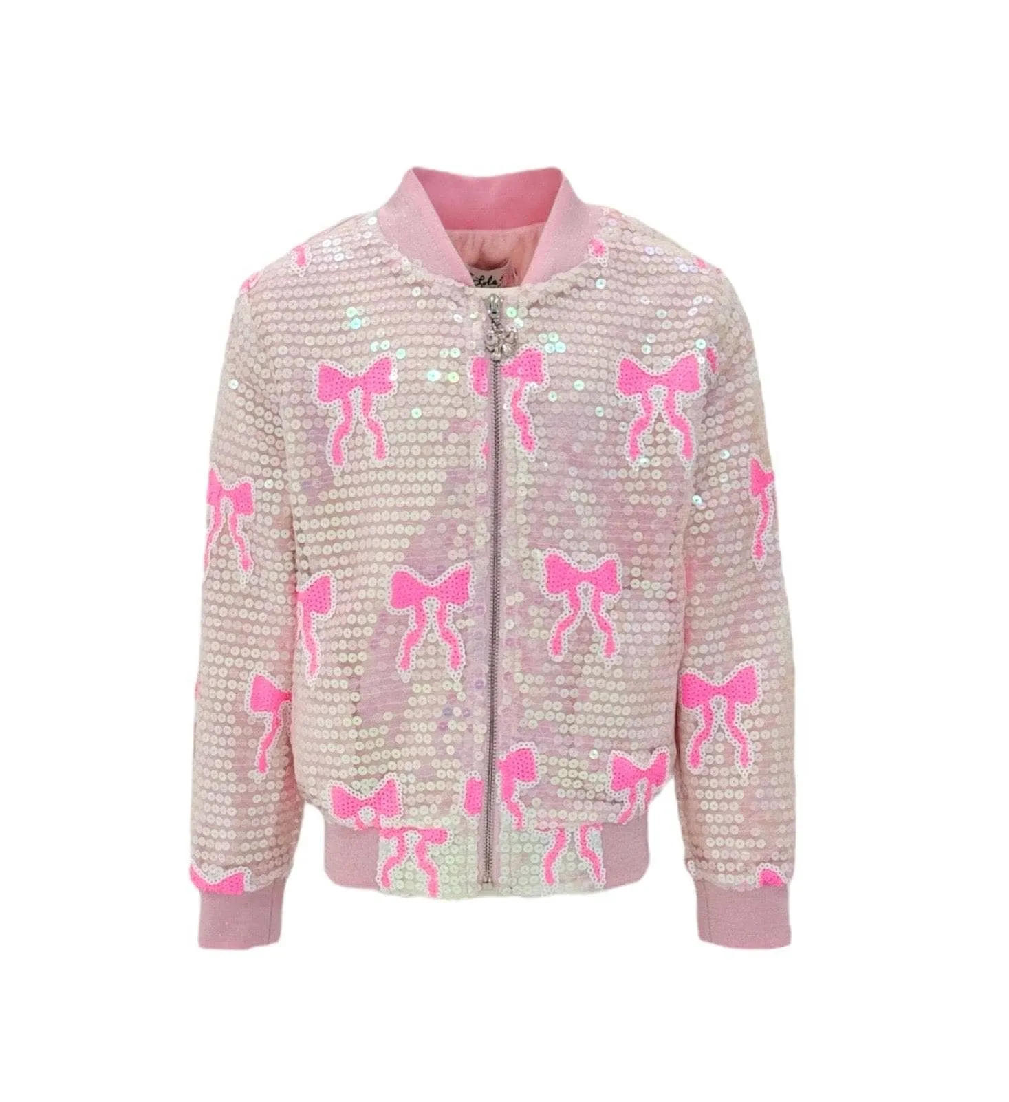 Sequin Bow Bomber