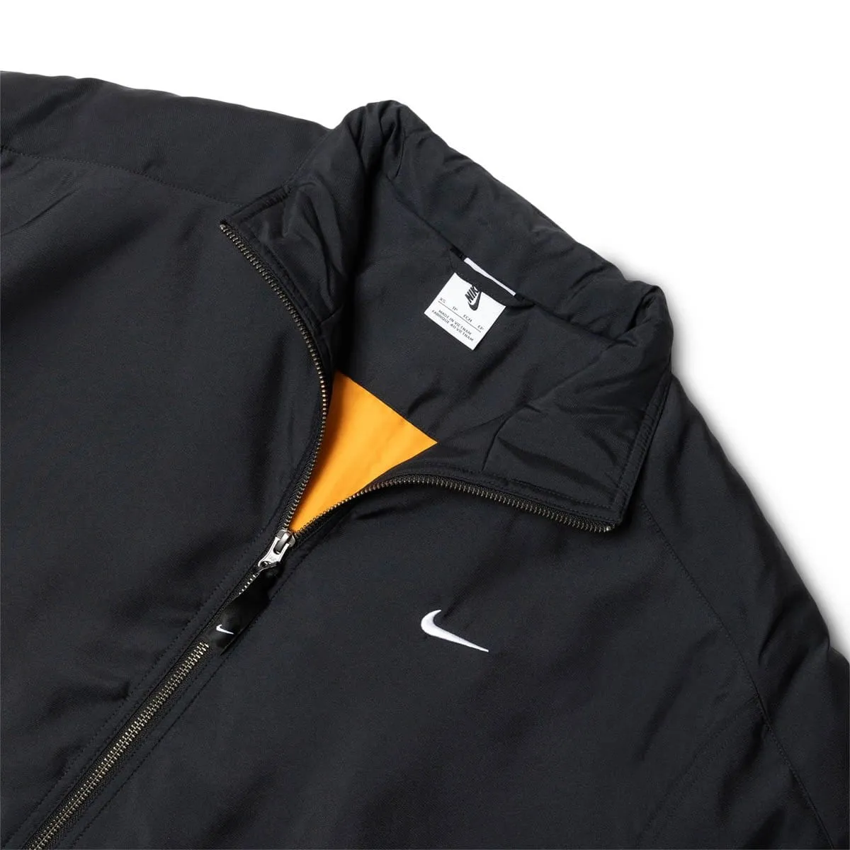 SOLO SWOOSH SATIN BOMBER JACKET