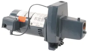 Sta-Rite FSNCH-L Jet Pump, 9.9/4.95 A, 115/230 V, 0.5 hp, 1-1/4 in Suction, 1 in Discharge Connection, Iron :EA: QUANTITY: 1