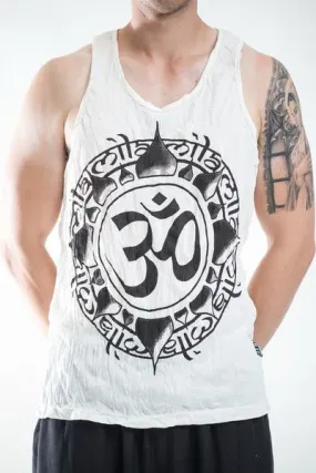 Sure Design Men's Infinitee Ohm Tank Top White