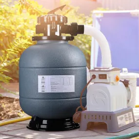 TheLAShop 16" In / Above Ground Pool Sand Filter with Valve