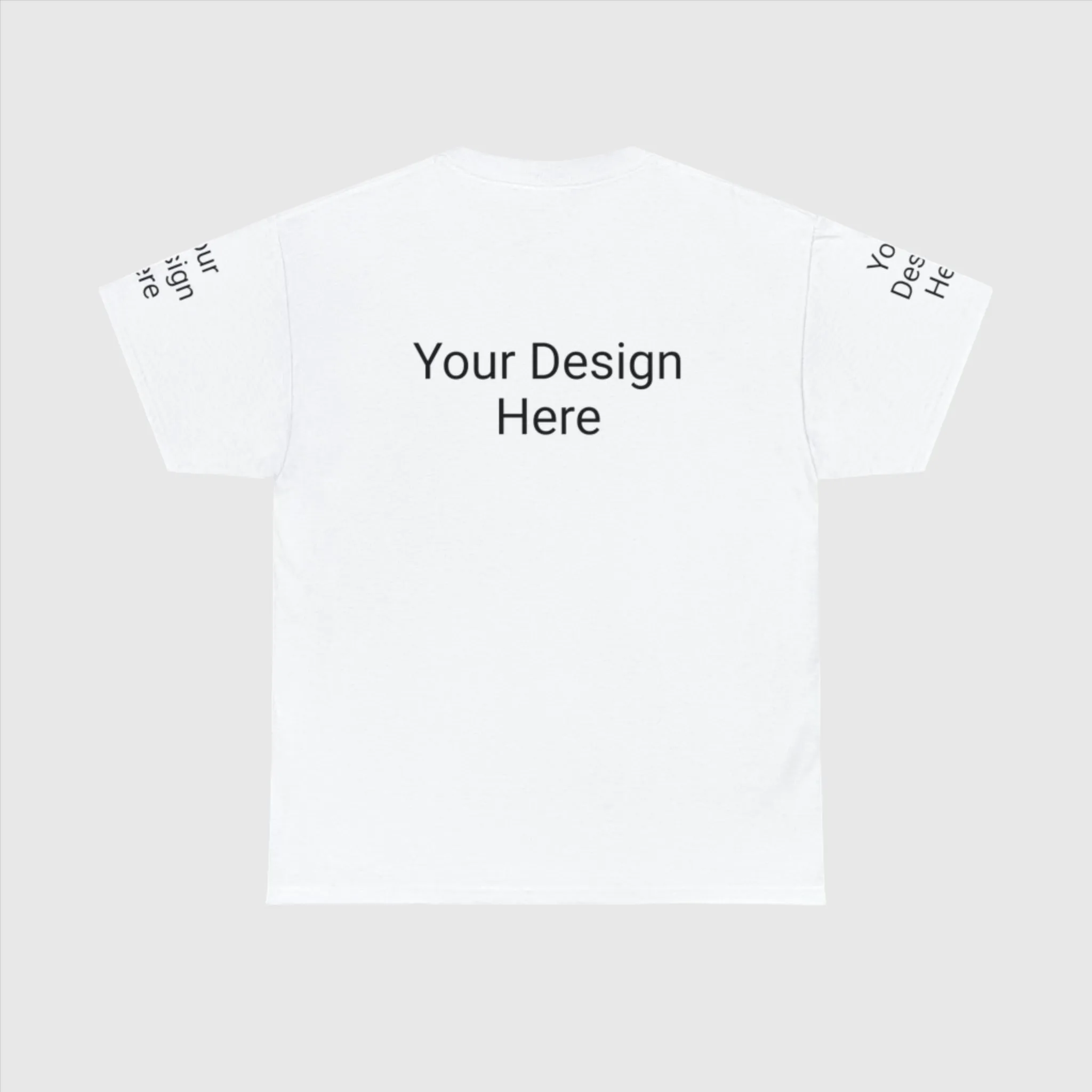 Unisex Personalized Heavy Cotton Tee T-Shirt | Gildan 5000