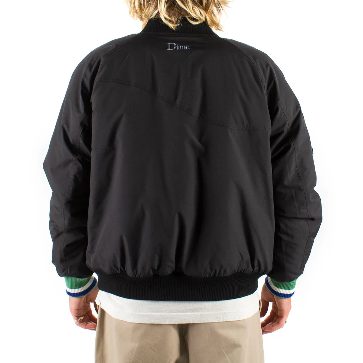 Velcro Patch Bomber Jacket