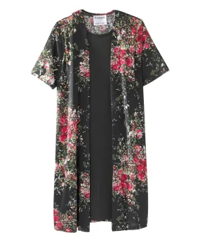 Women’s Open-Back Adaptive Stylish Twofer Dress