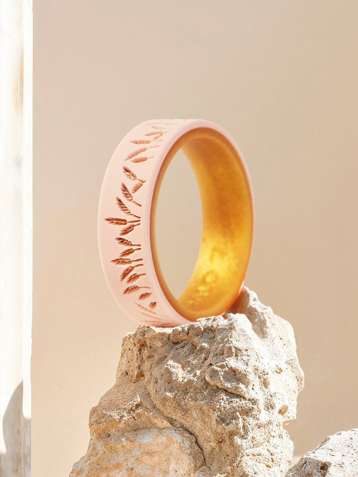Women's Wheat Field Strata Ring