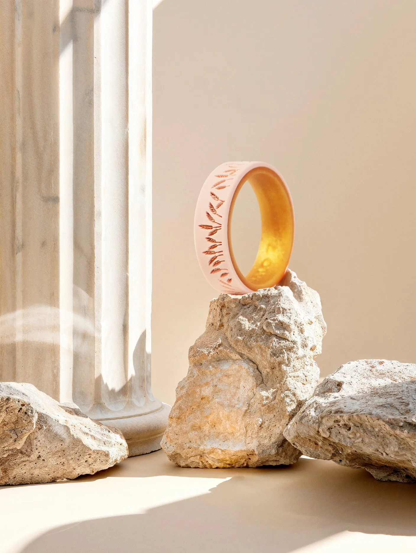 Women's Wheat Field Strata Ring